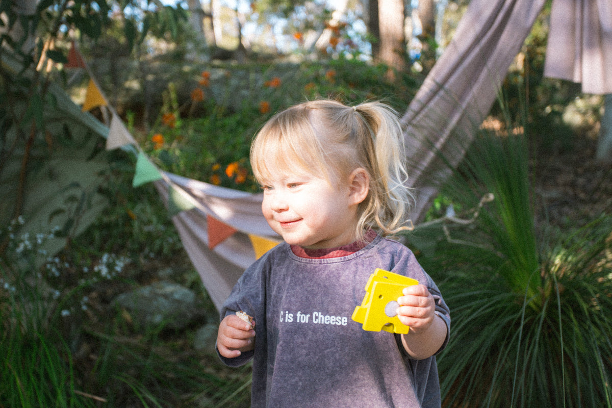 C is for Cheese tee.