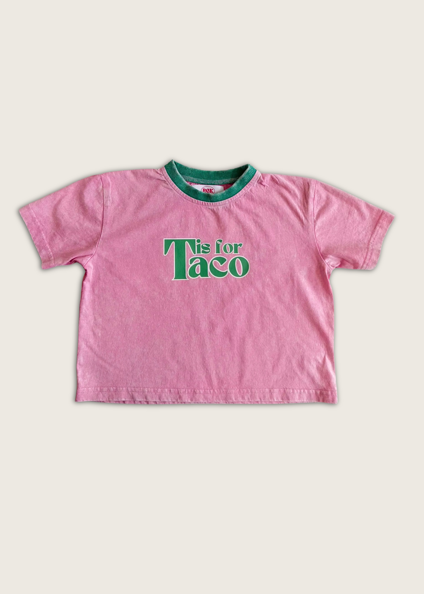 T is for taco tee.
