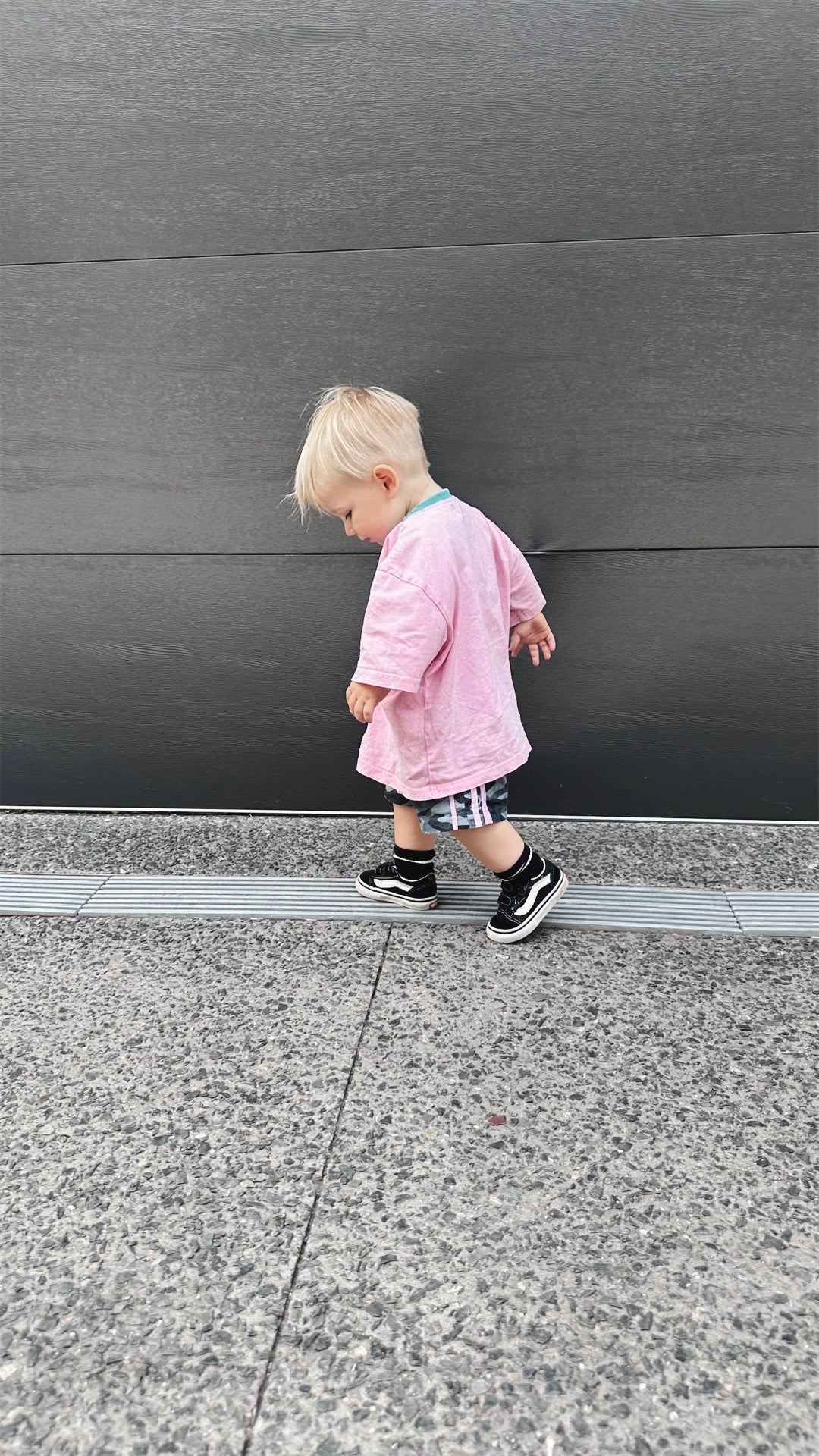 Little riot camo shorts.