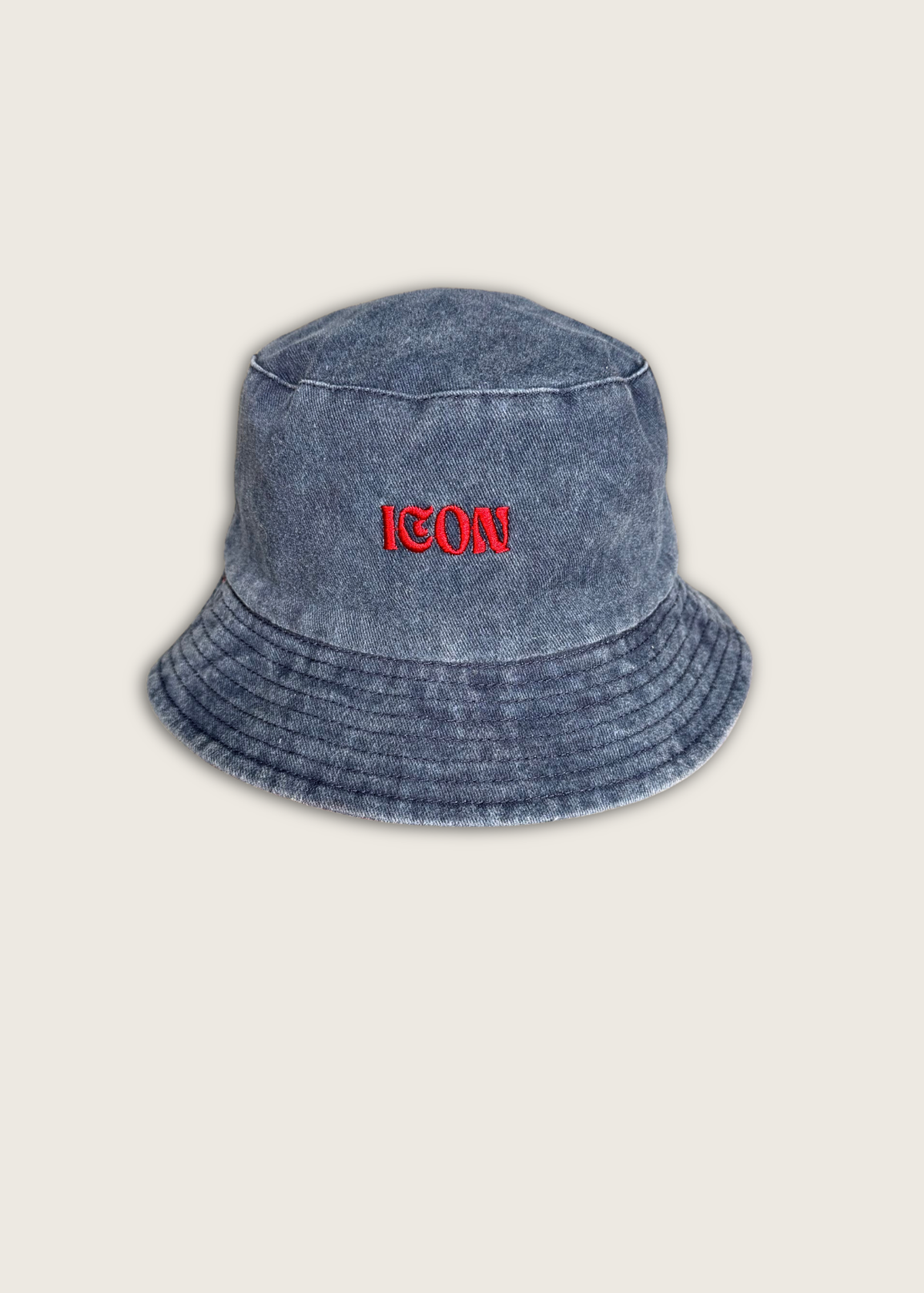 Reversible bucket hat.