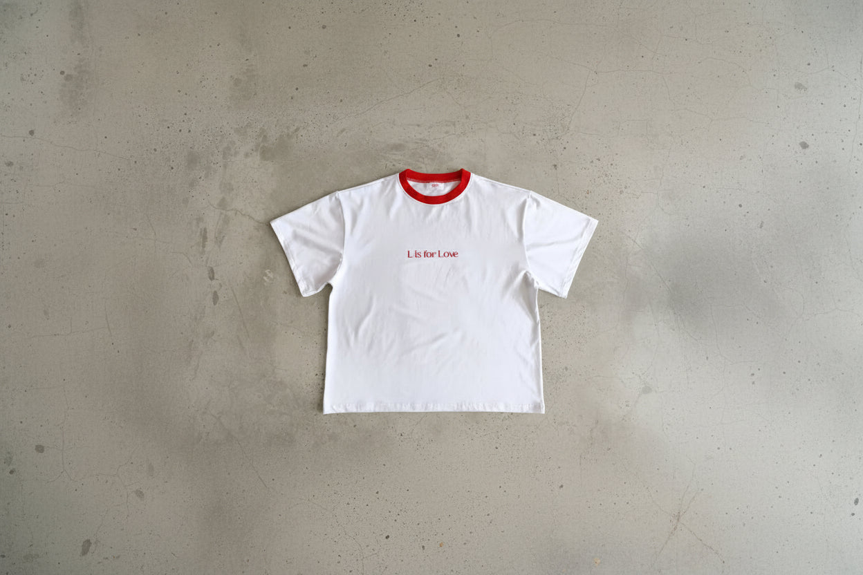 L is for Love tee.