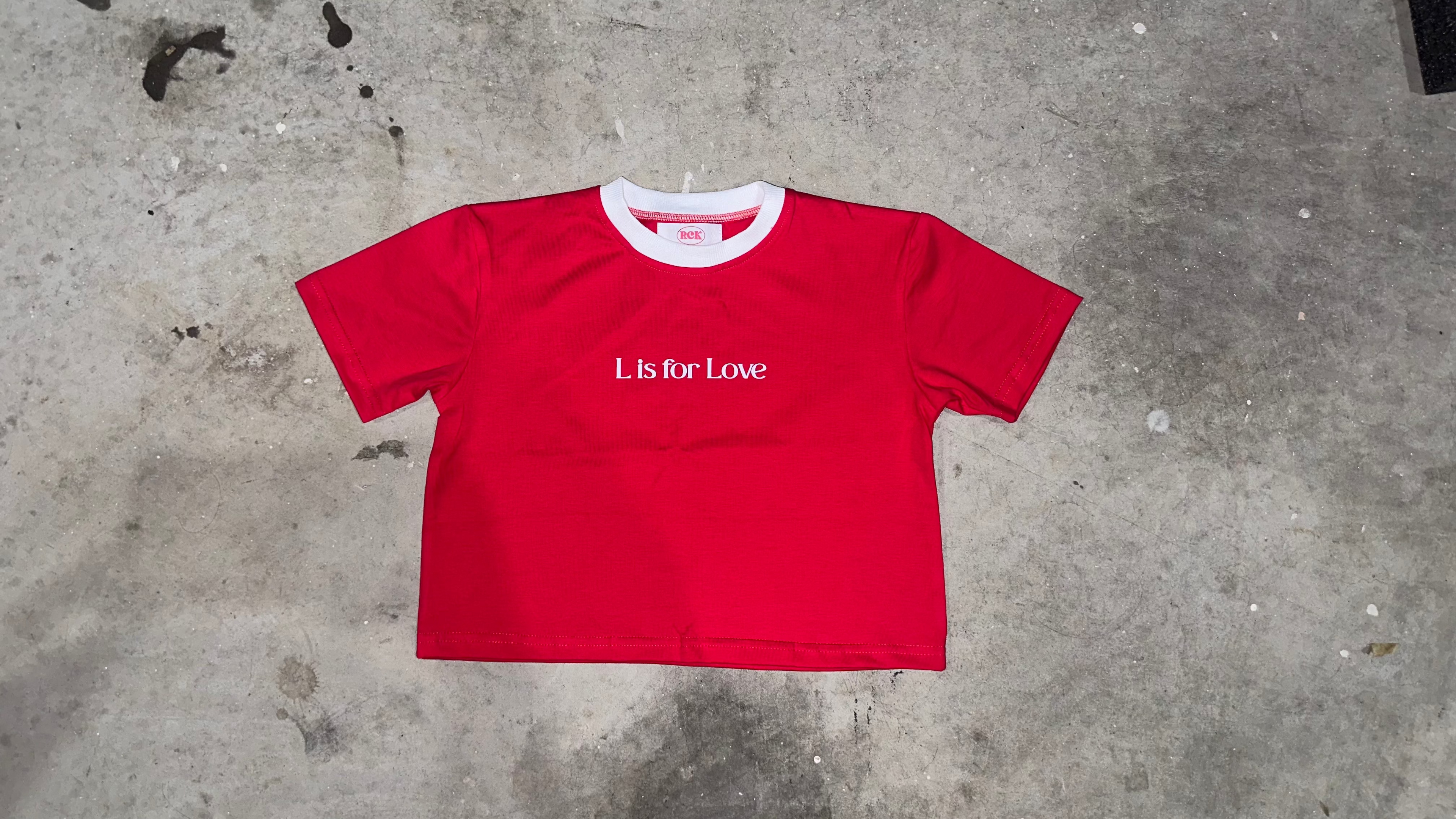 L is for Love tee.