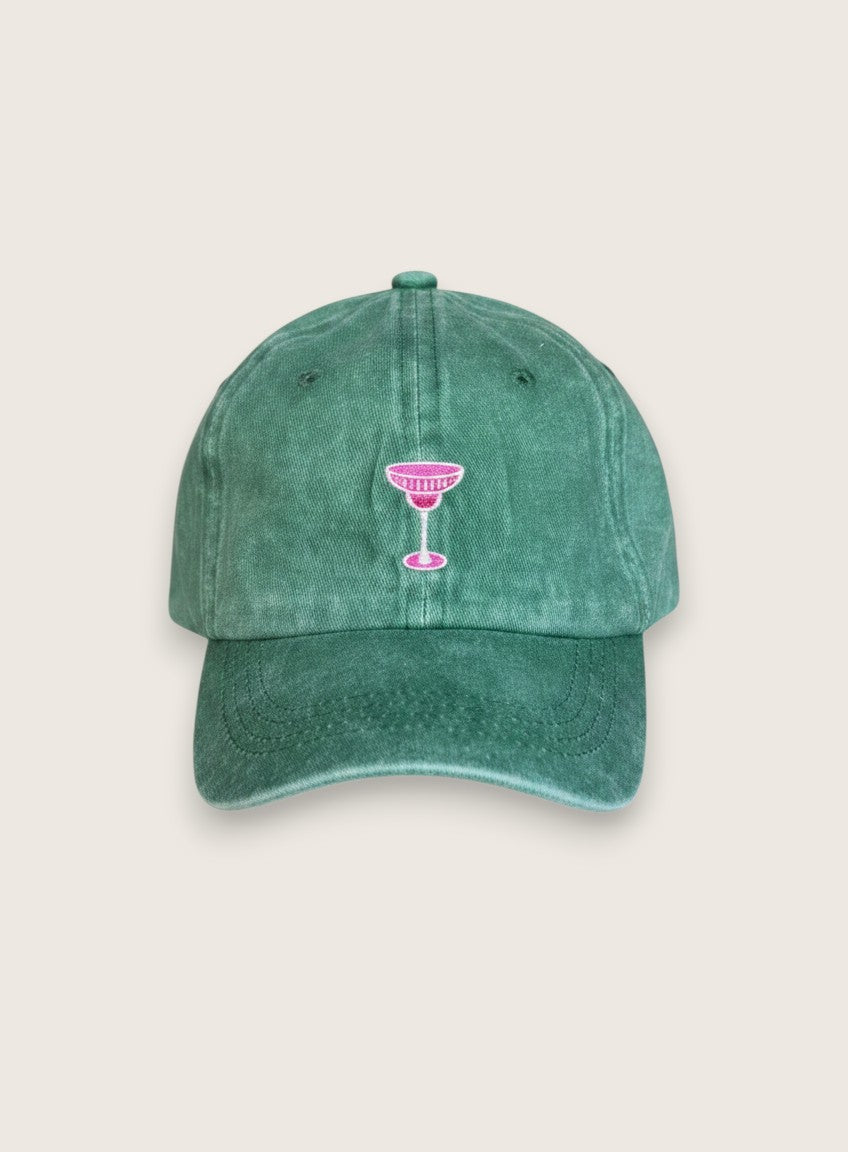 M is for Margarita cap.