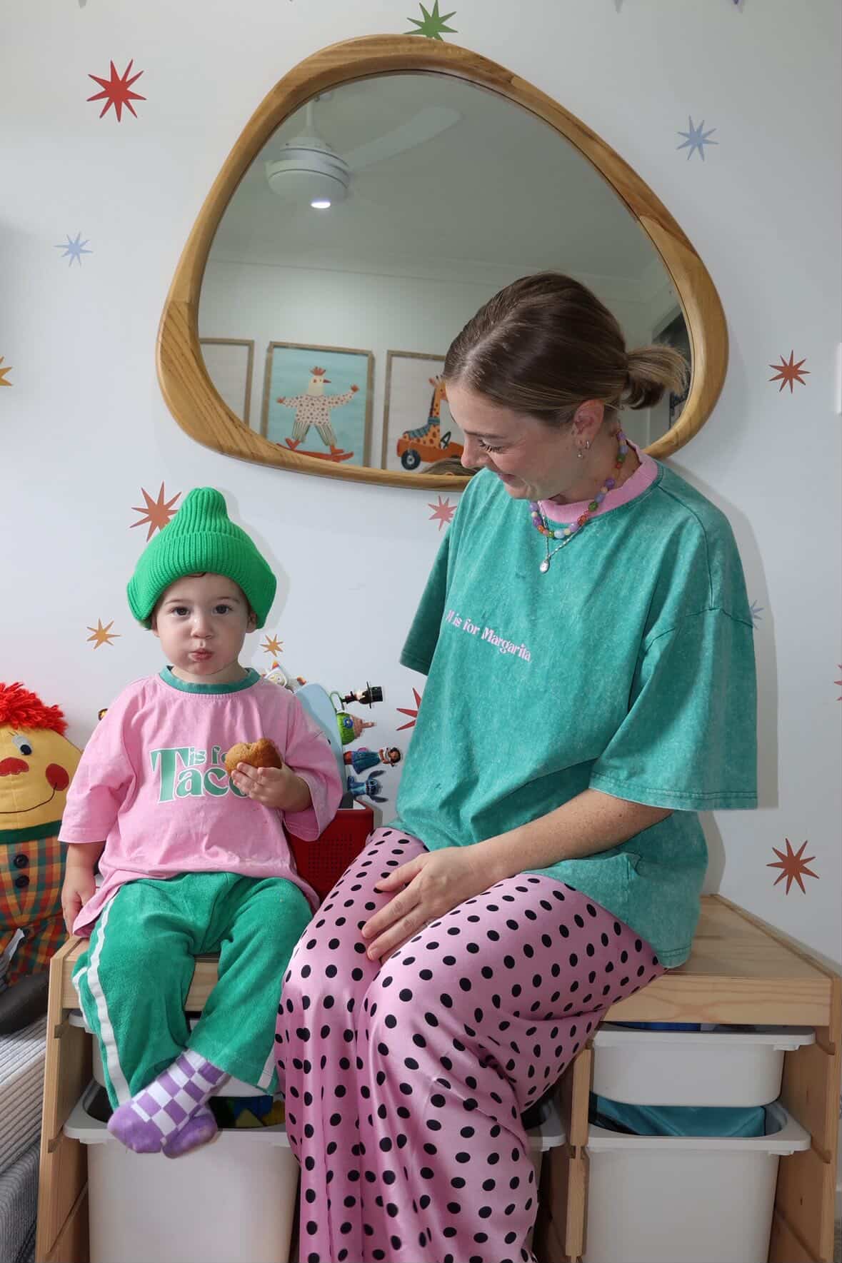 Toddler taco tee.