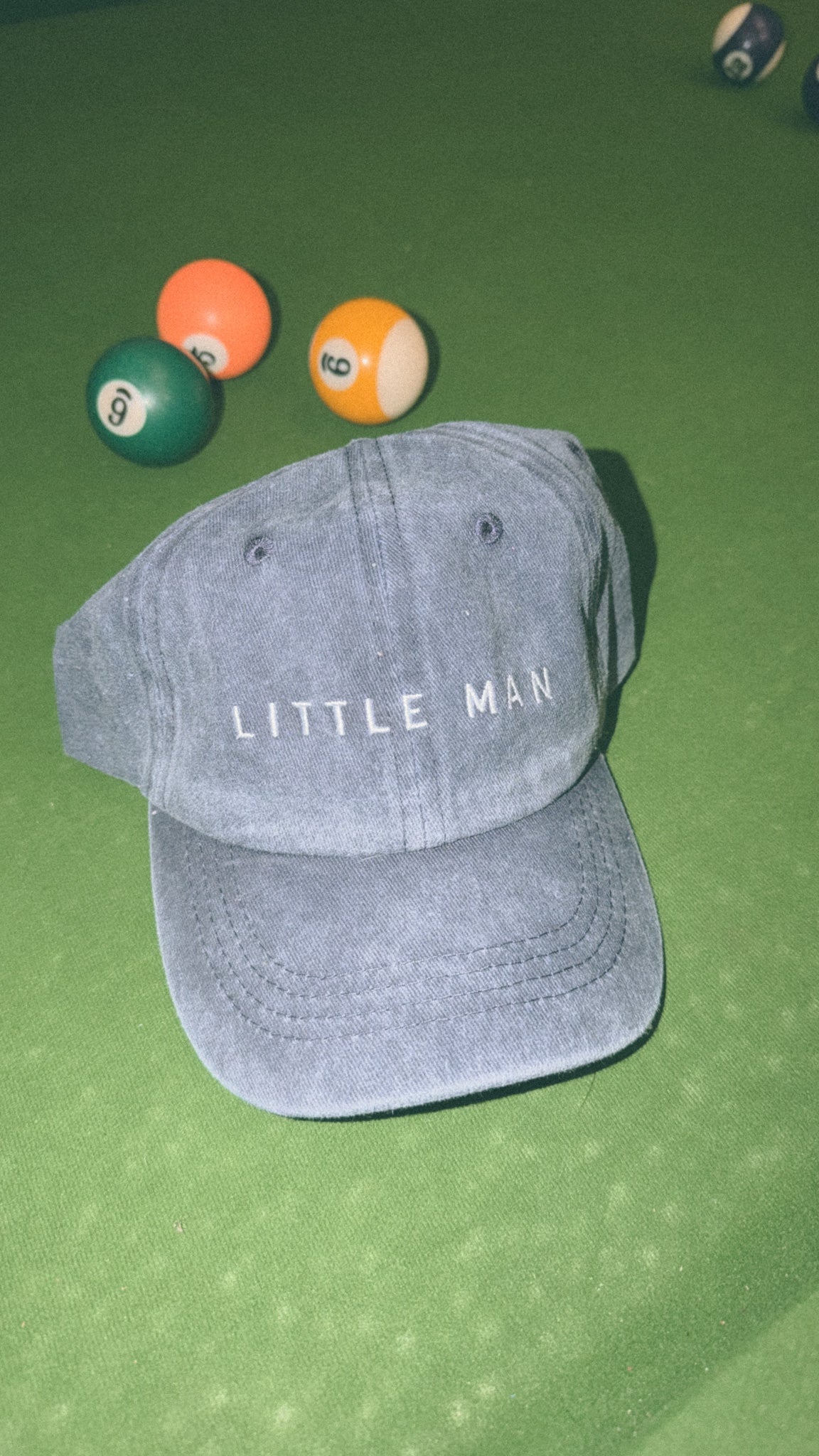 Little man cap.