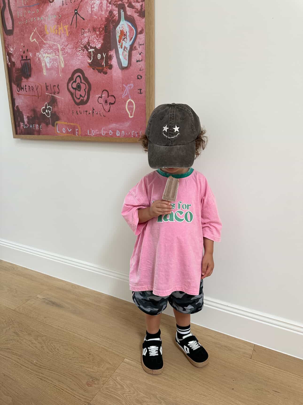 Toddler taco tee.