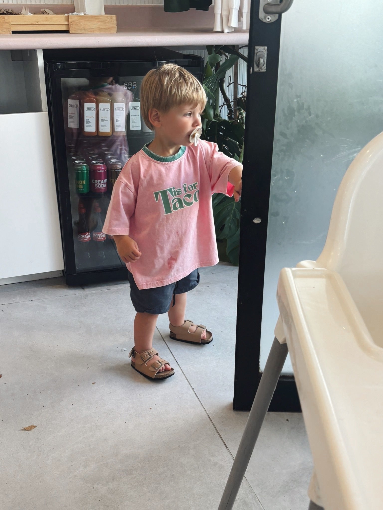 Toddler taco tee.