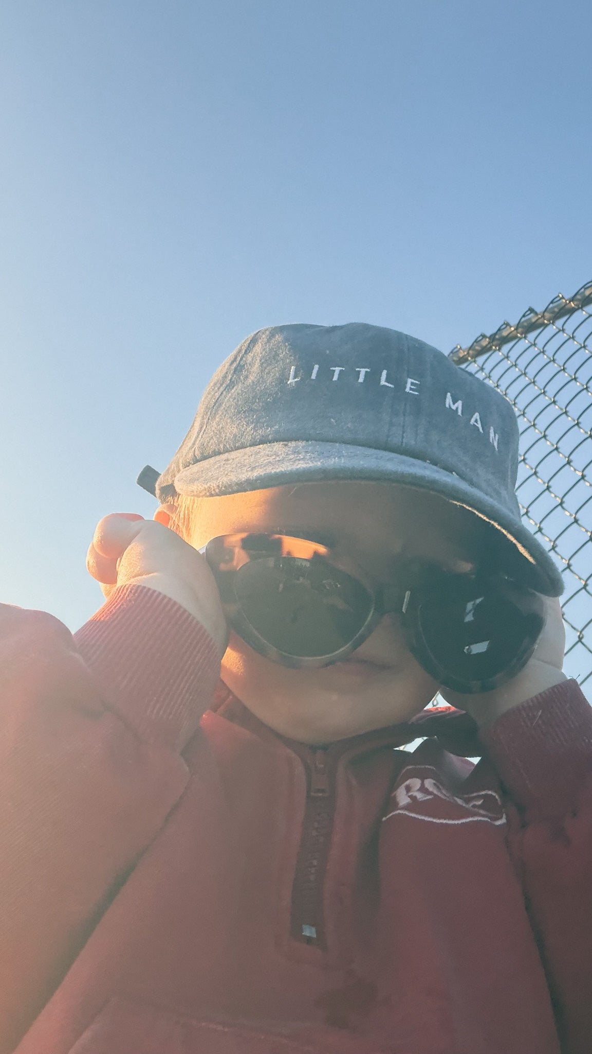 Little man cap.